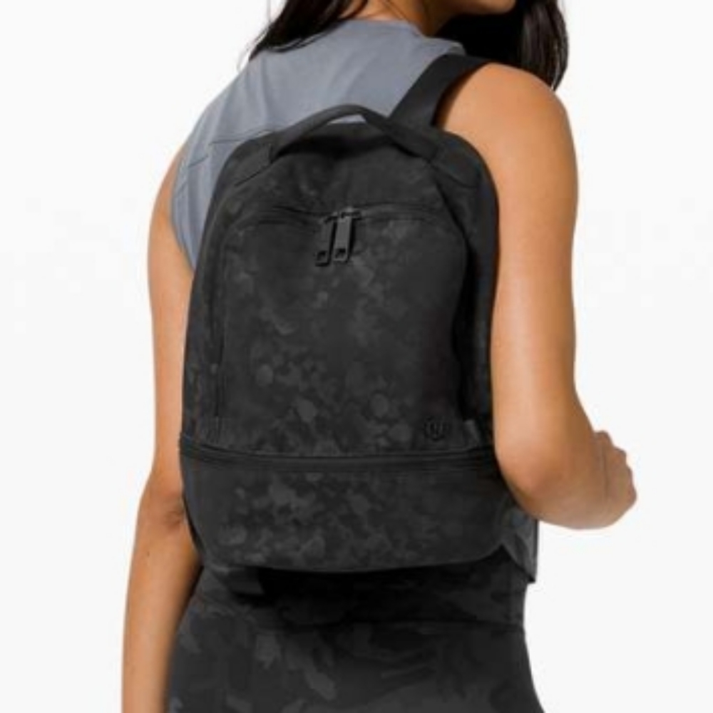 NWOT City Adventurer Backpack Mini, *10L in Fragment Camo Jacquard Black Deep Co